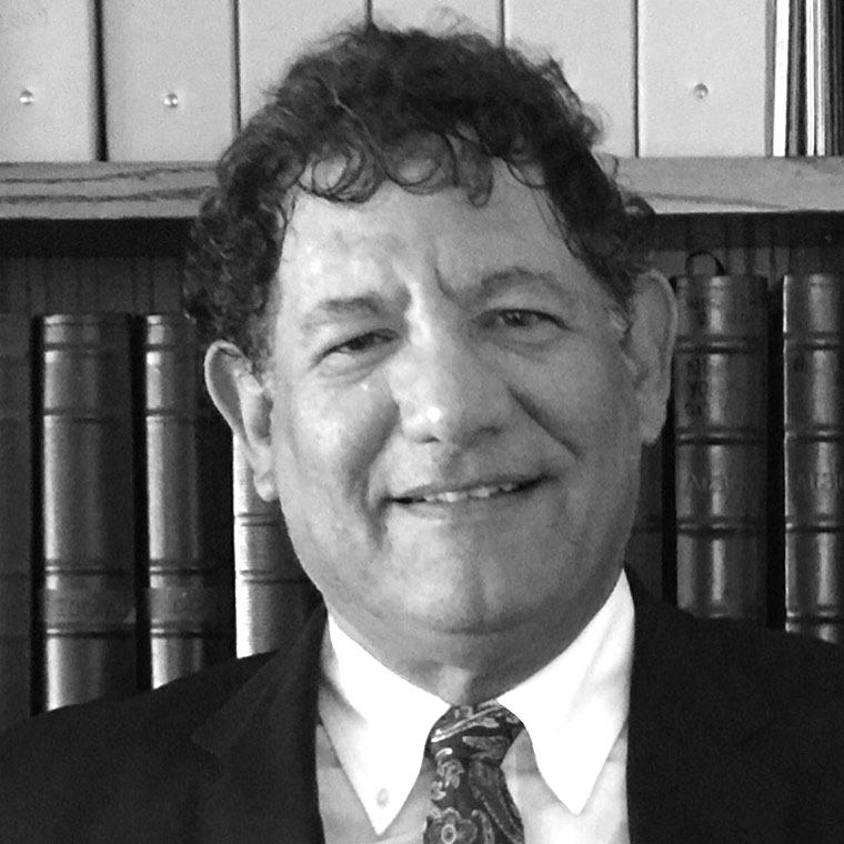 Grayscale photo of a man
